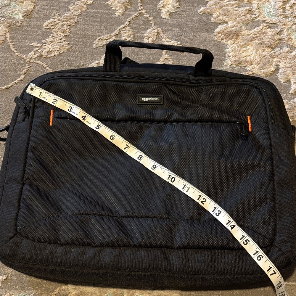 Amazon 17.3” Black Laptop Bag with Handle or Shoulder Strap Option